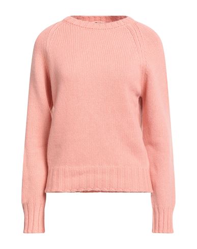 Woman Sweater Pink Size 8 Cashmere