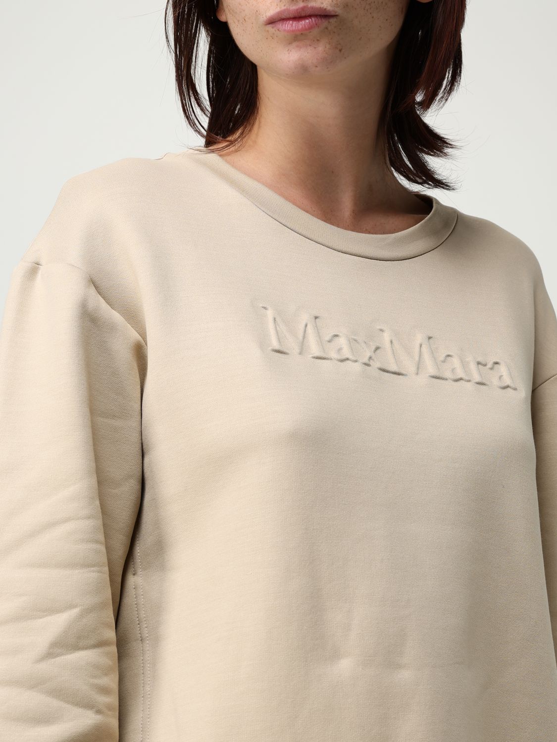 Sweatshirt Woman color White