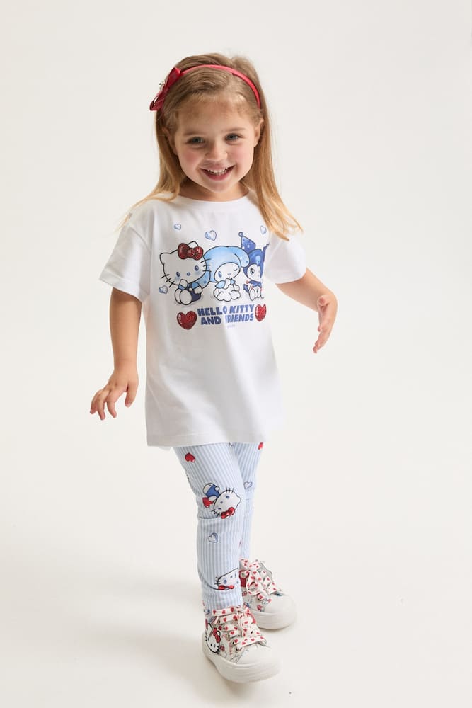 X Hello Kitty T-shirt and leggings set