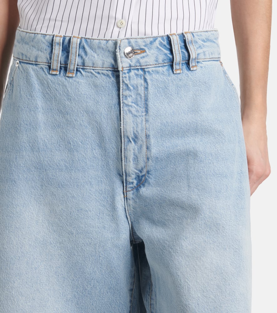Frame The Trouser Short denim Bermuda shorts