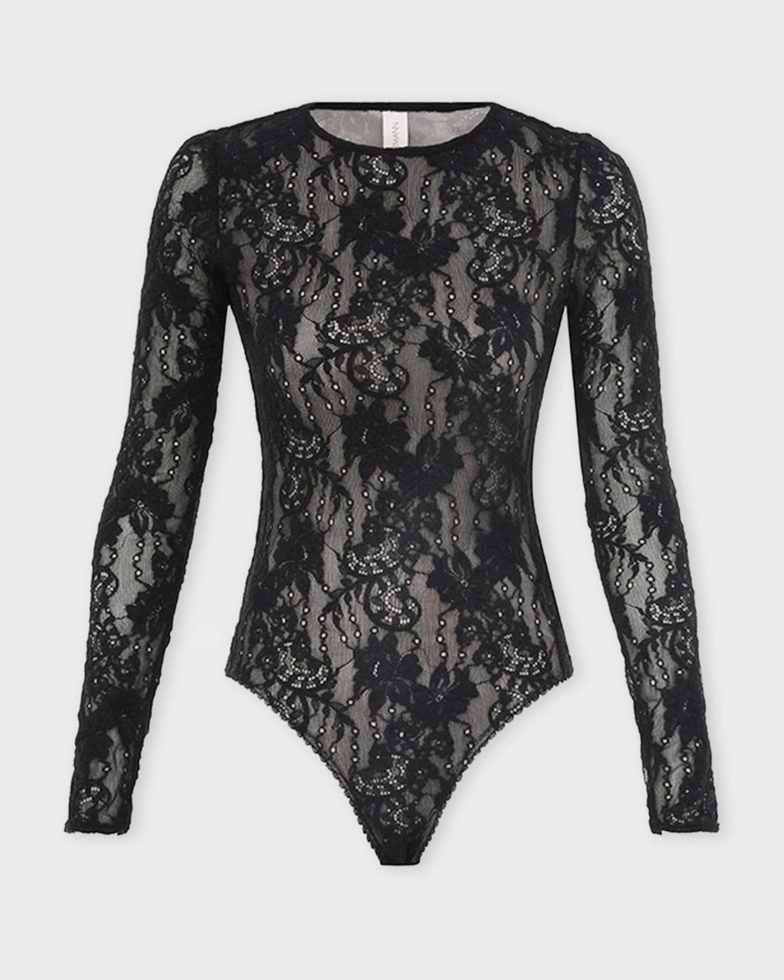 Zimmermann Bodysuit Lace Black