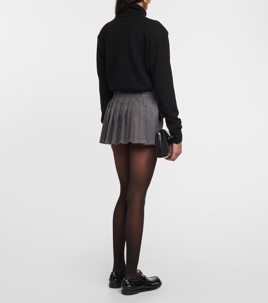 Blake pleated miniskirt