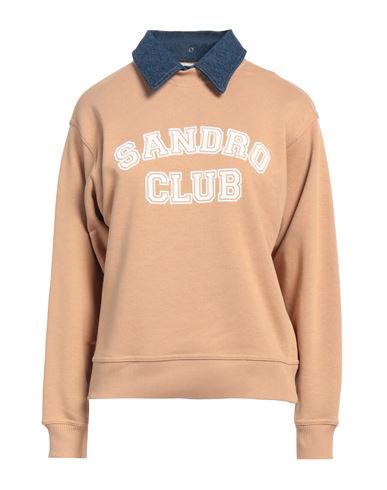 Woman Sweatshirt Camel