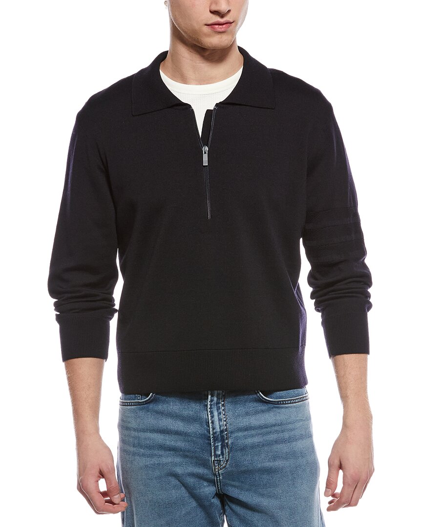Double Face Wool & Linen-Blend Pullover