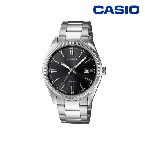 Casio 백화점AS 카시오 빈티지 클래식 MTP-1302D-1A1VDF 메탈 시계 남여공용 손목시계 지코스모 공식수입