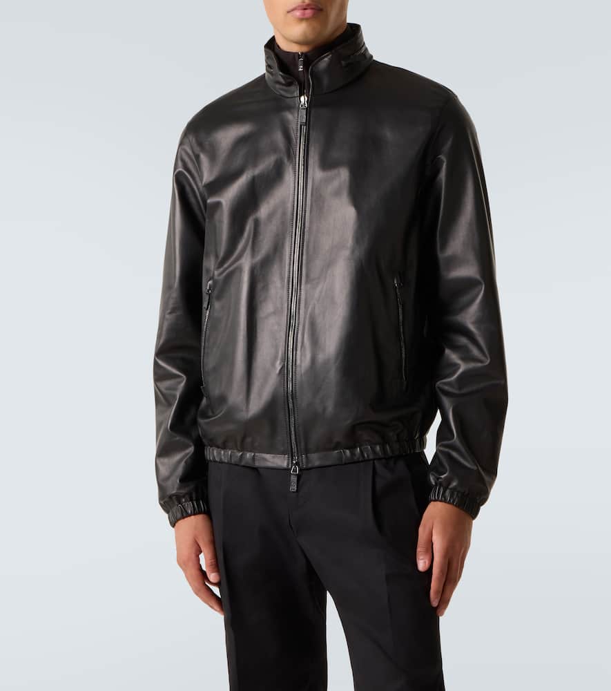 Leather jacket