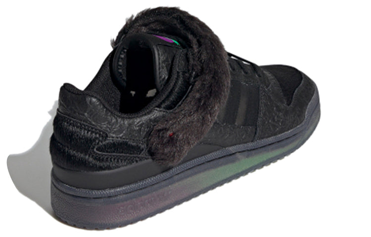 Forum Low Shoes 'Core Black Shock Purple'