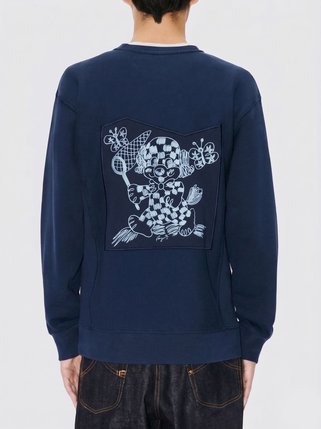 Sweatshirt Men color Blue