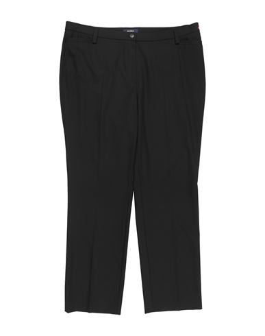Woman Pants Black Size 14 Recycled polyester, Wool, Elastane