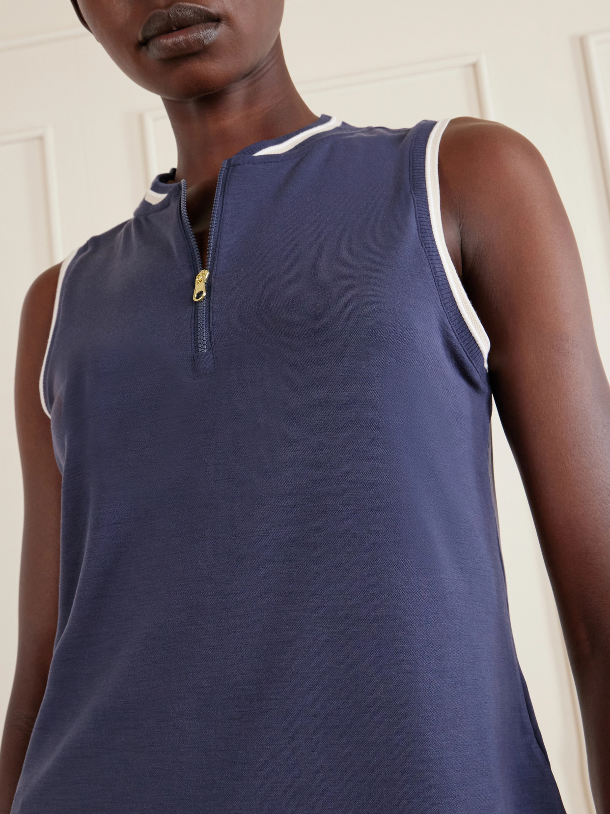 Inga Jersey Tank Top - Blue