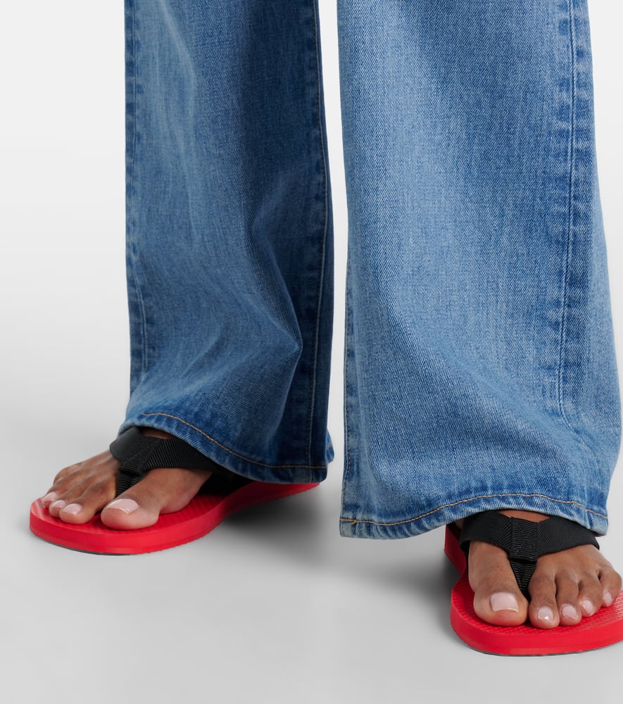 Anita high-rise bootcut jeans
