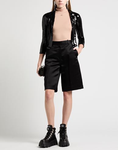 Woman Jacket Black Size M Polyester, Elastane