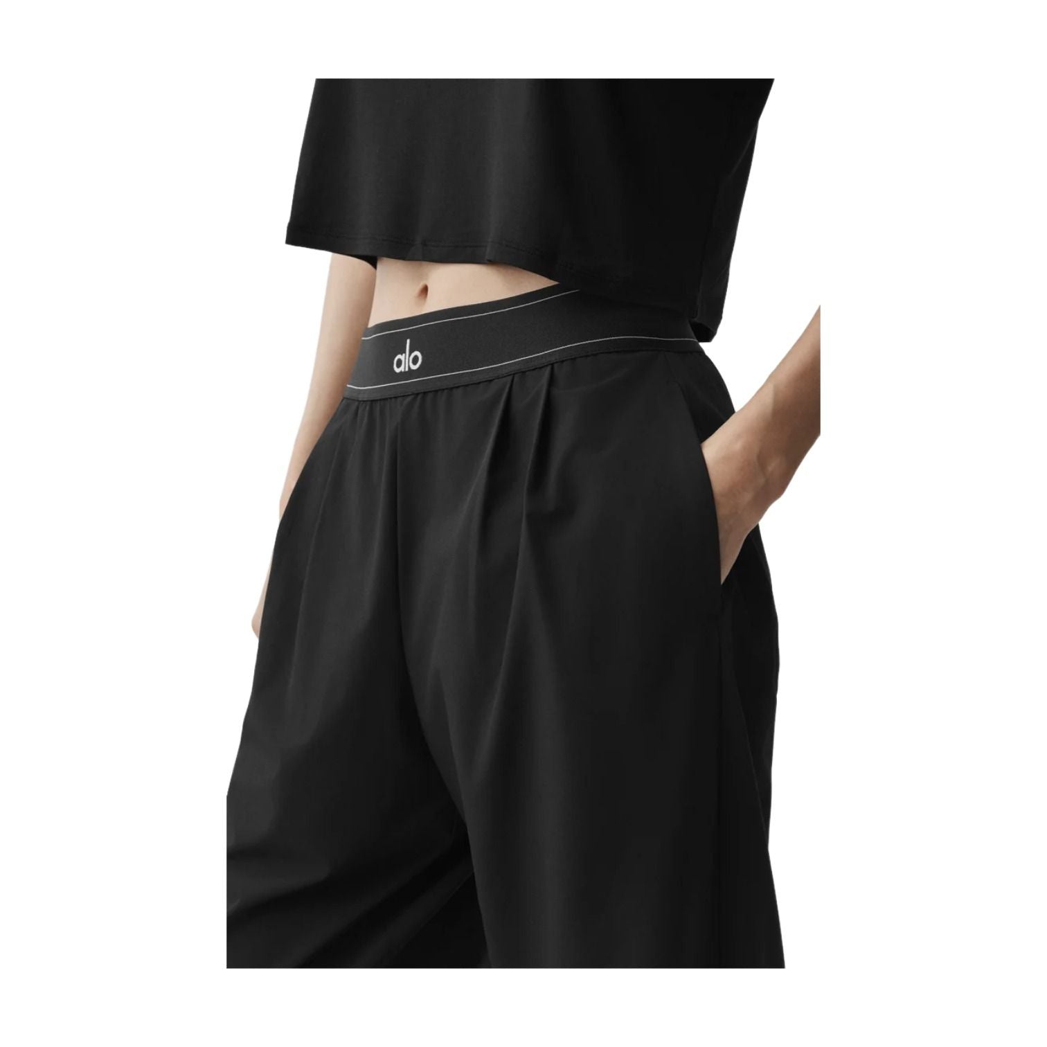 (WMNS) Suit Up Trouser Regular 'Black'