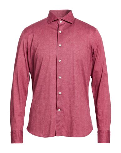 Man Shirt Mauve Size 17 ½ Cotton