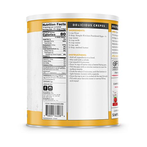 ReadyWise Powdered Eggs