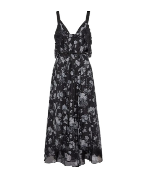 Talayah floral midi dress