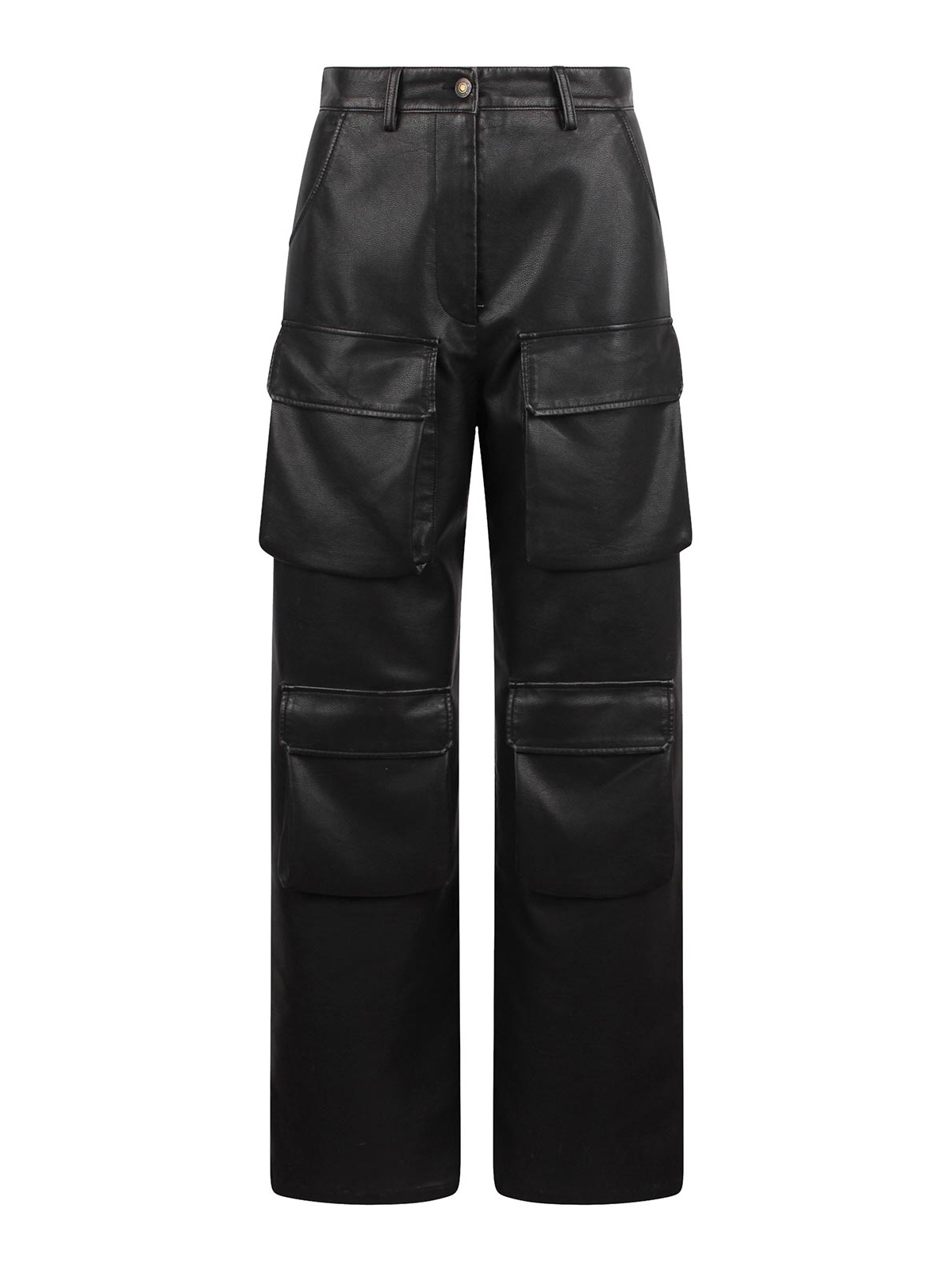 M. S.G. M. Faux Leather Cargo Pants