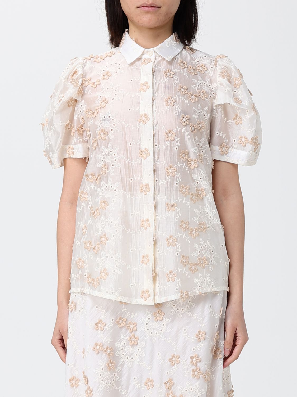 Shirt Woman color Beige