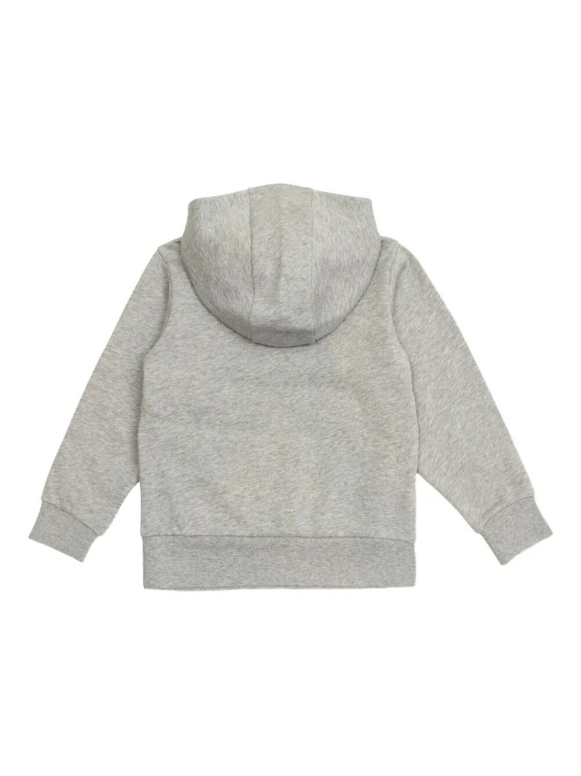 Boys Grey Logo Hoodie