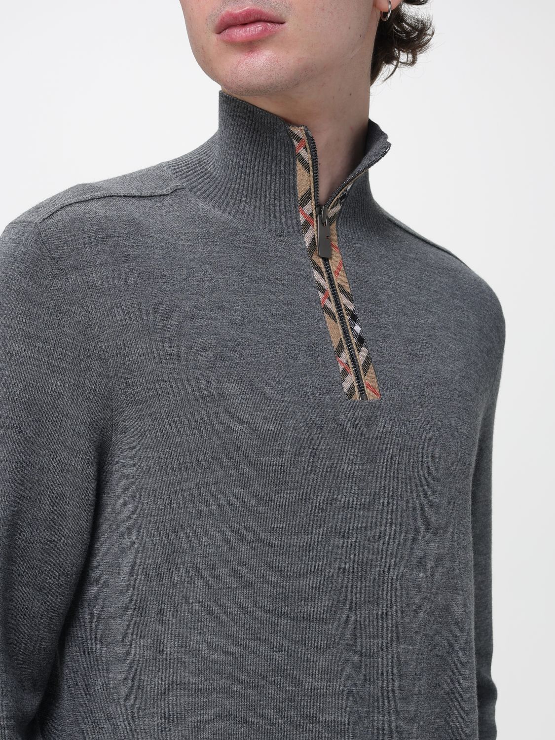 Sweater Men color Grey