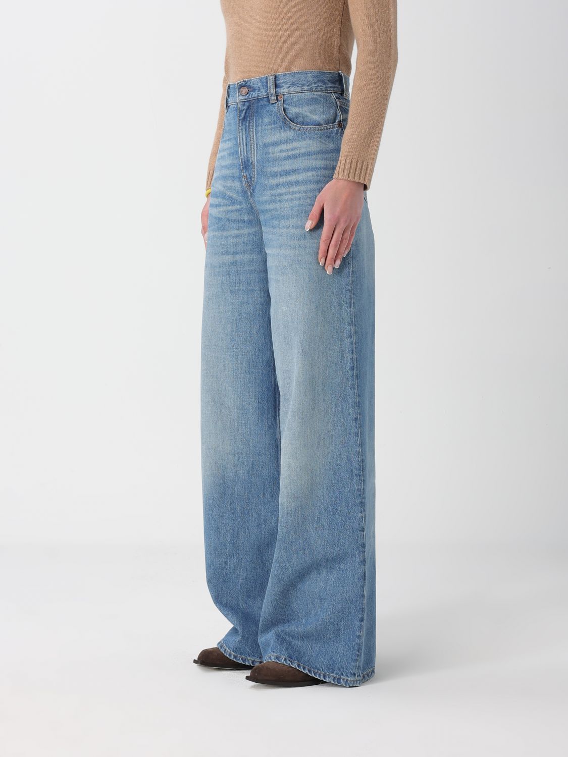 Jeans CHLOÉ Woman color Gnawed Blue