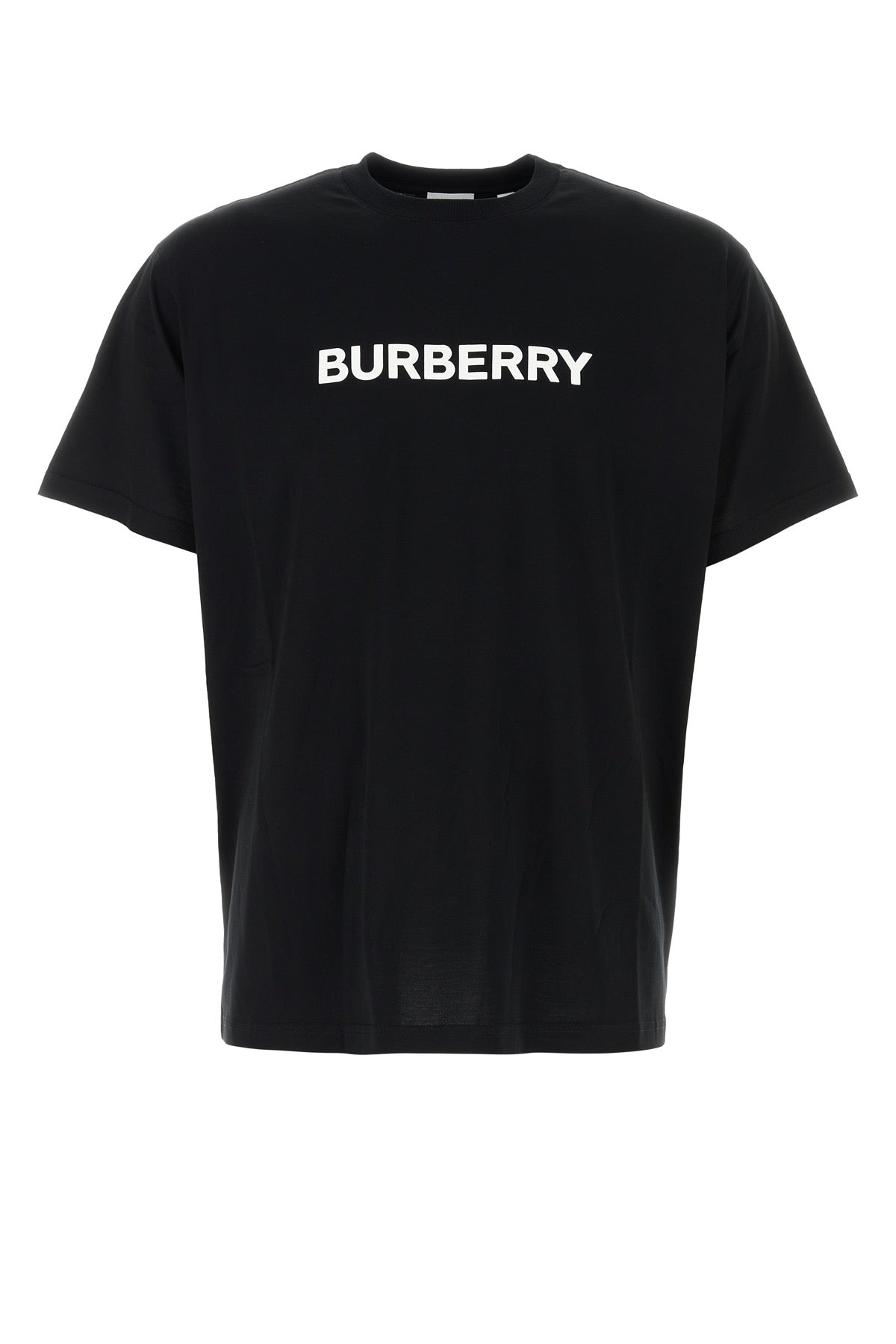 Logo-Print Cotton T-Shirt — Black