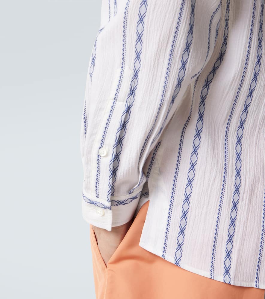 Striped cotton shirt