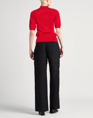 Woman Sweater Red Size M Wool, Silk