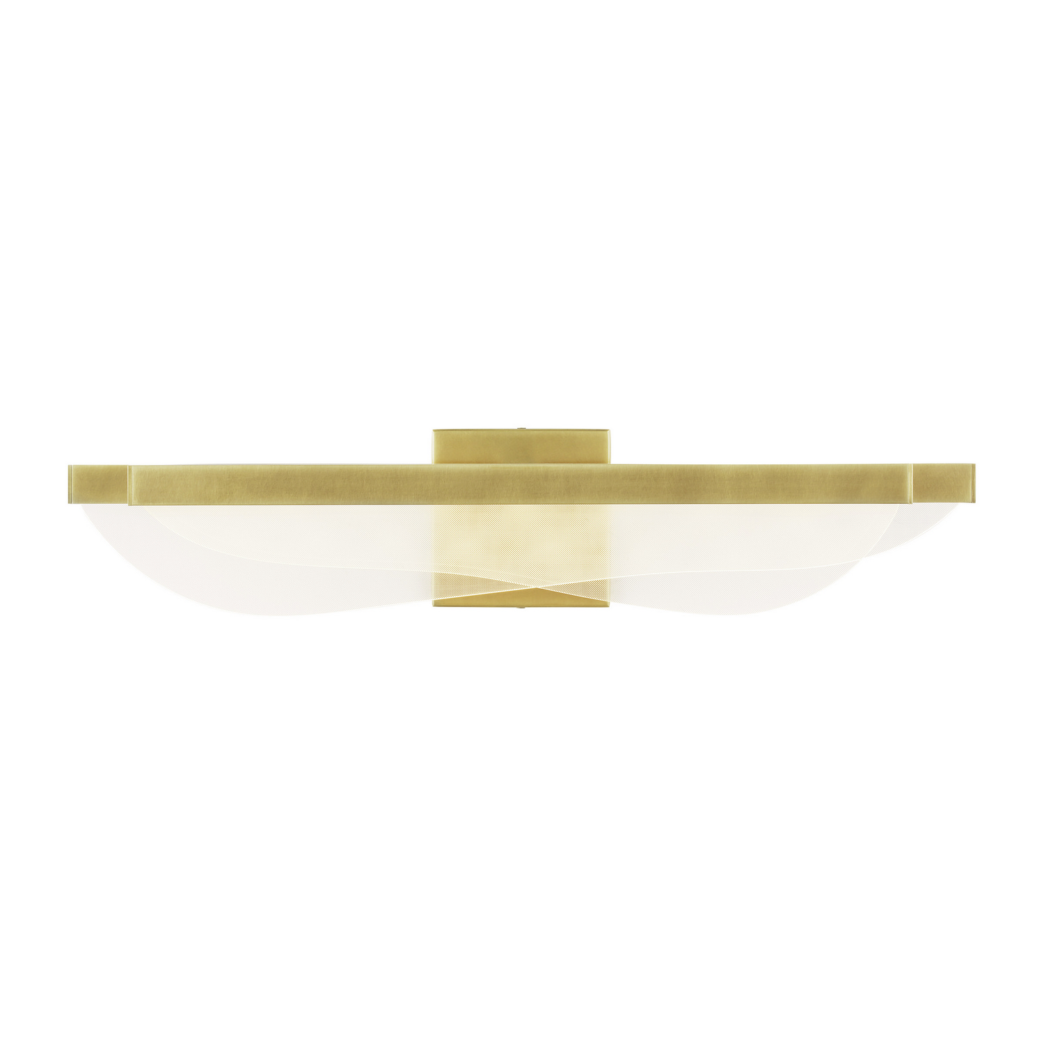 Nyra 1-Light 5.00"H LED Bathroom Vanity Light in Plated Bra