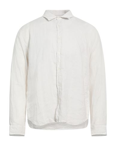 Man Shirt Light grey Size XL Linen