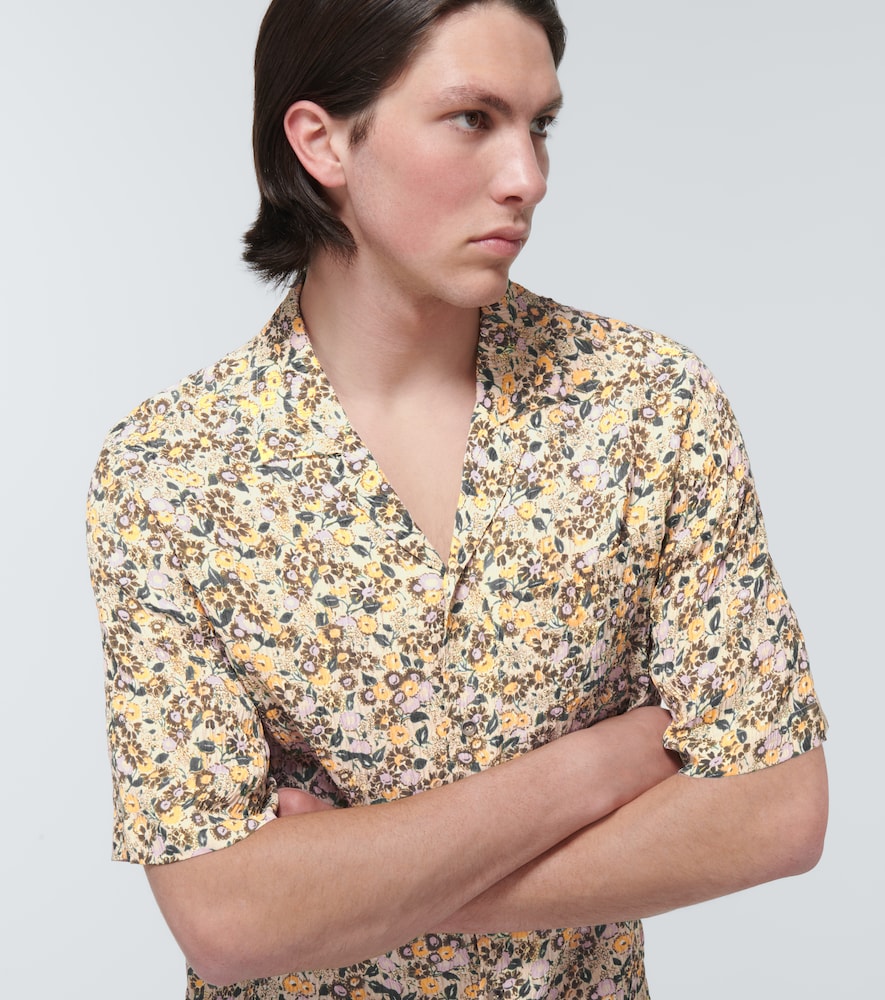 Floral printed shirt