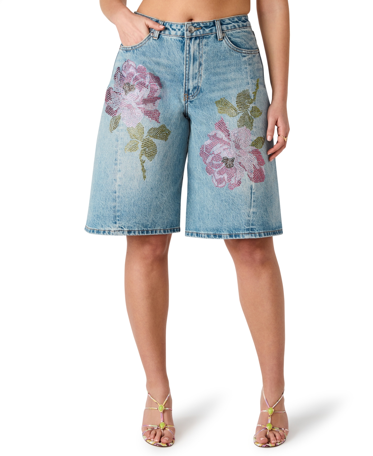 Women's Kesha Wide Fit Shorts - Santa Monica Wash