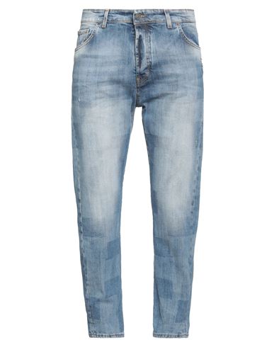 Patriòt Man Jeans Blue Size 33 Cotton, Elastane