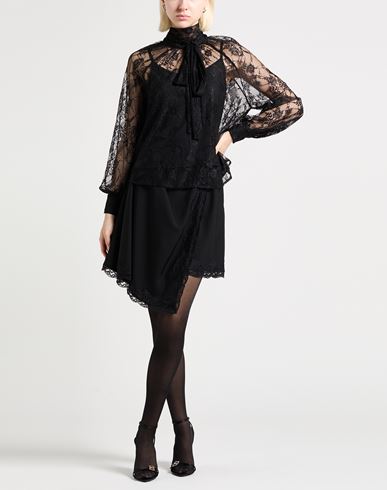 Woman Top Black Size 4 Polyamide