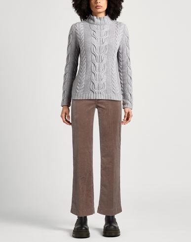 Caractère Woman Pants Khaki Size 27 Cotton, Modal, Elastane