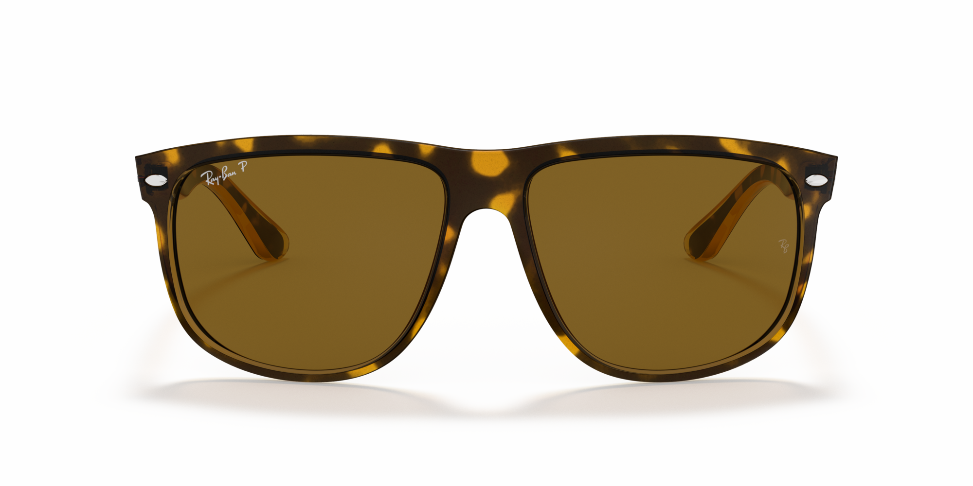Ray - Ban Man Ray - Ban RB4147 BOYFRIEND 710/57 Sunglasses Nylon Turtle Brown Squared Polarized