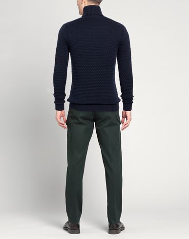 Rakkì Wear Man Turtleneck Navy Size 40 Merino Wool