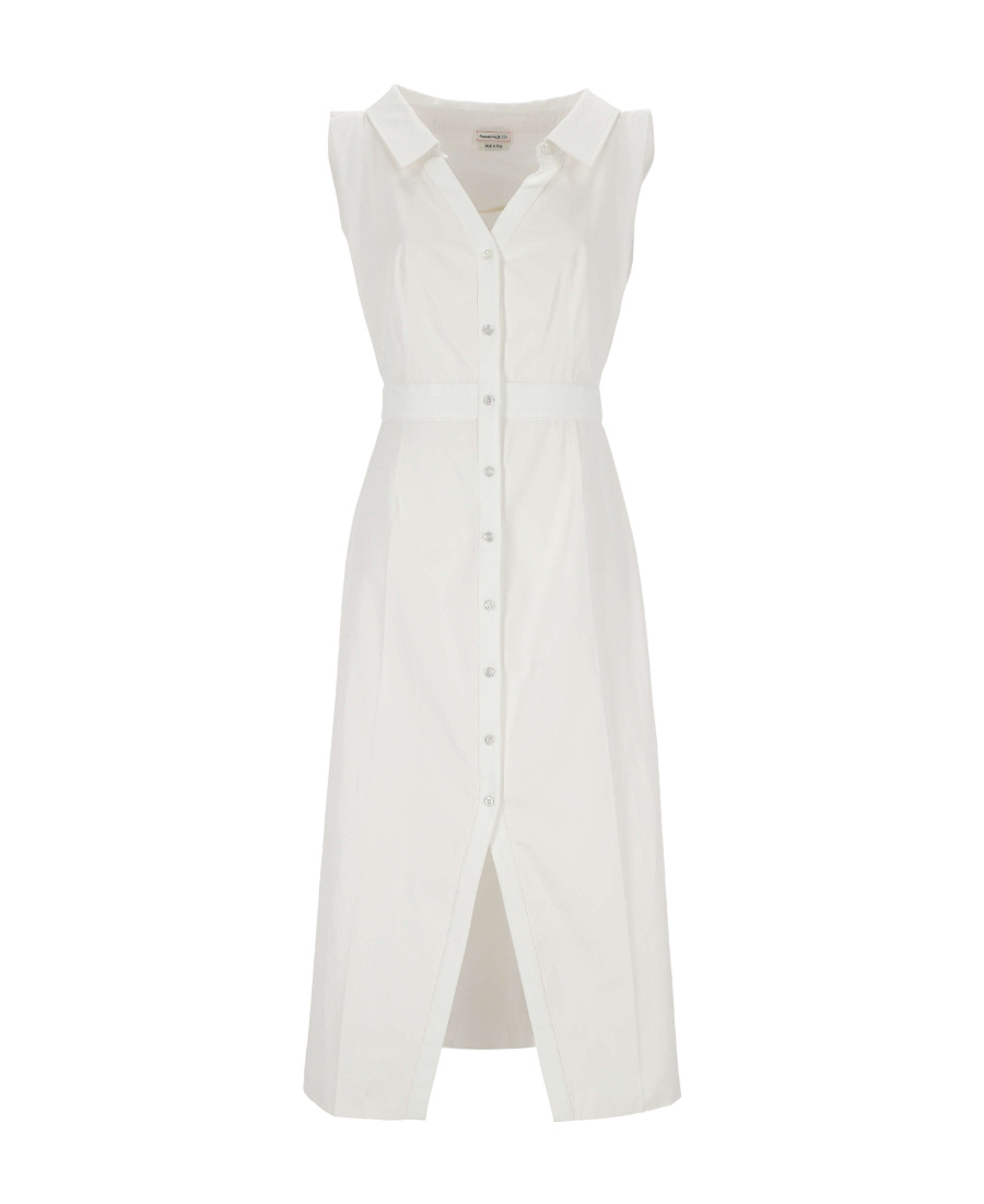 V-neck sleeveless dress