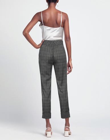Nenè Woman Pants Lead Size 12 Polyester, Viscose, Elastane