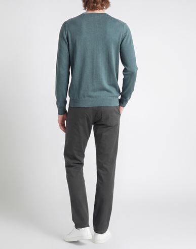 Man Sweater Slate blue Size S Cotton, Silk