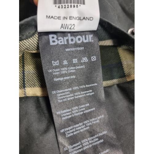 Long-sleeve wax-coated jacket - Brown