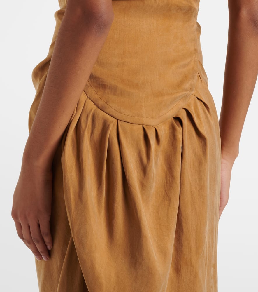 Ginnie draped gown