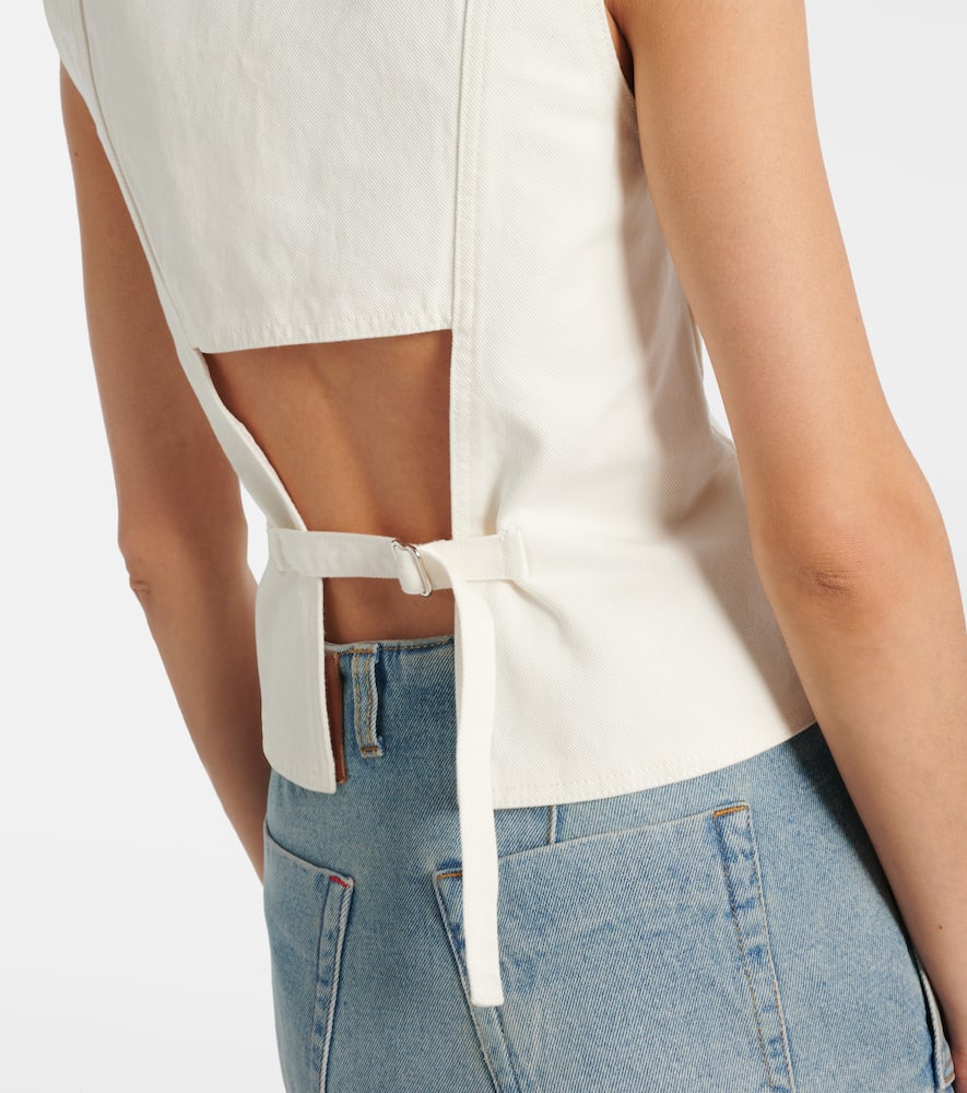 Denim vest