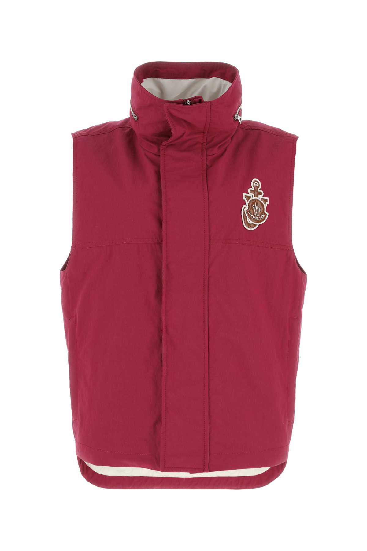 Sleeveless Down-Filled Down Vest — Pink