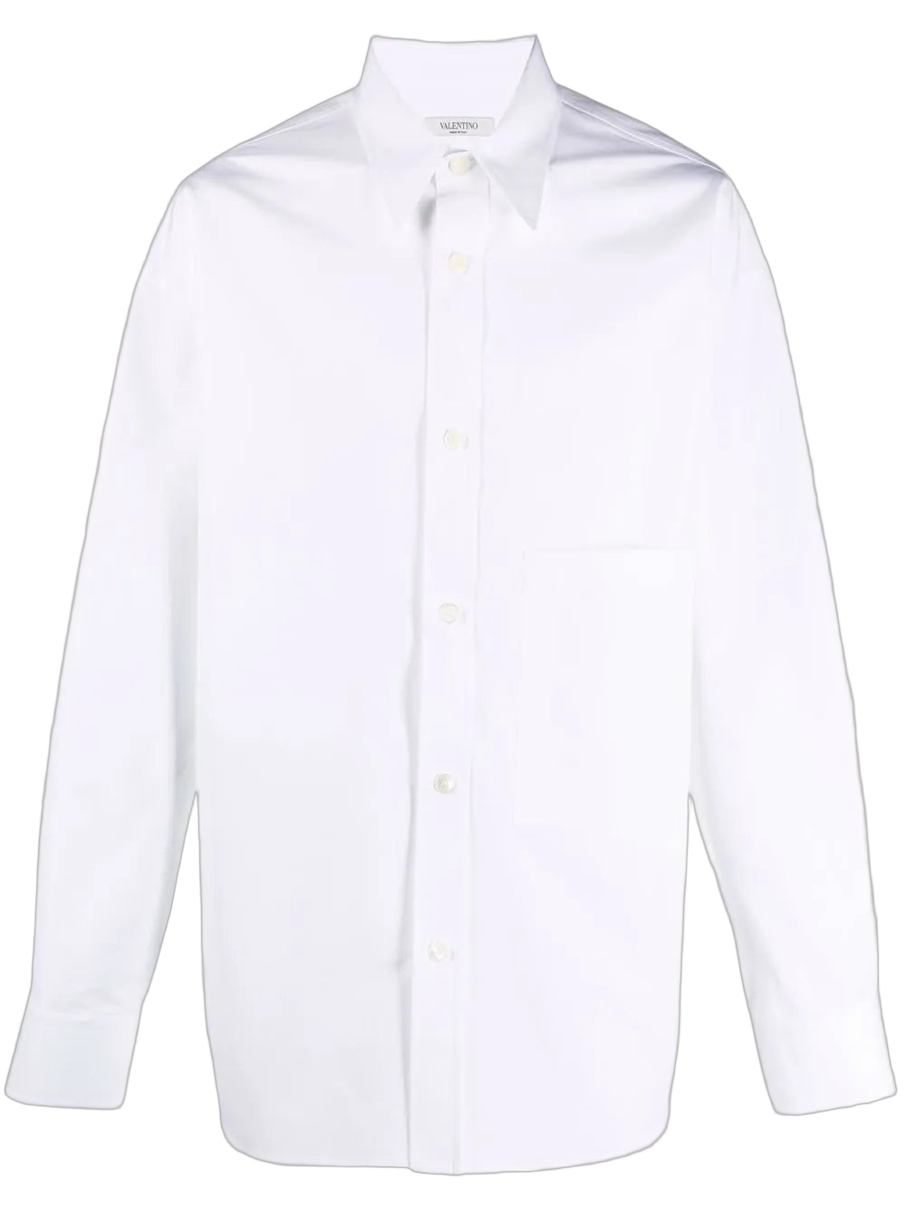 Patch Pocket Shirt — White