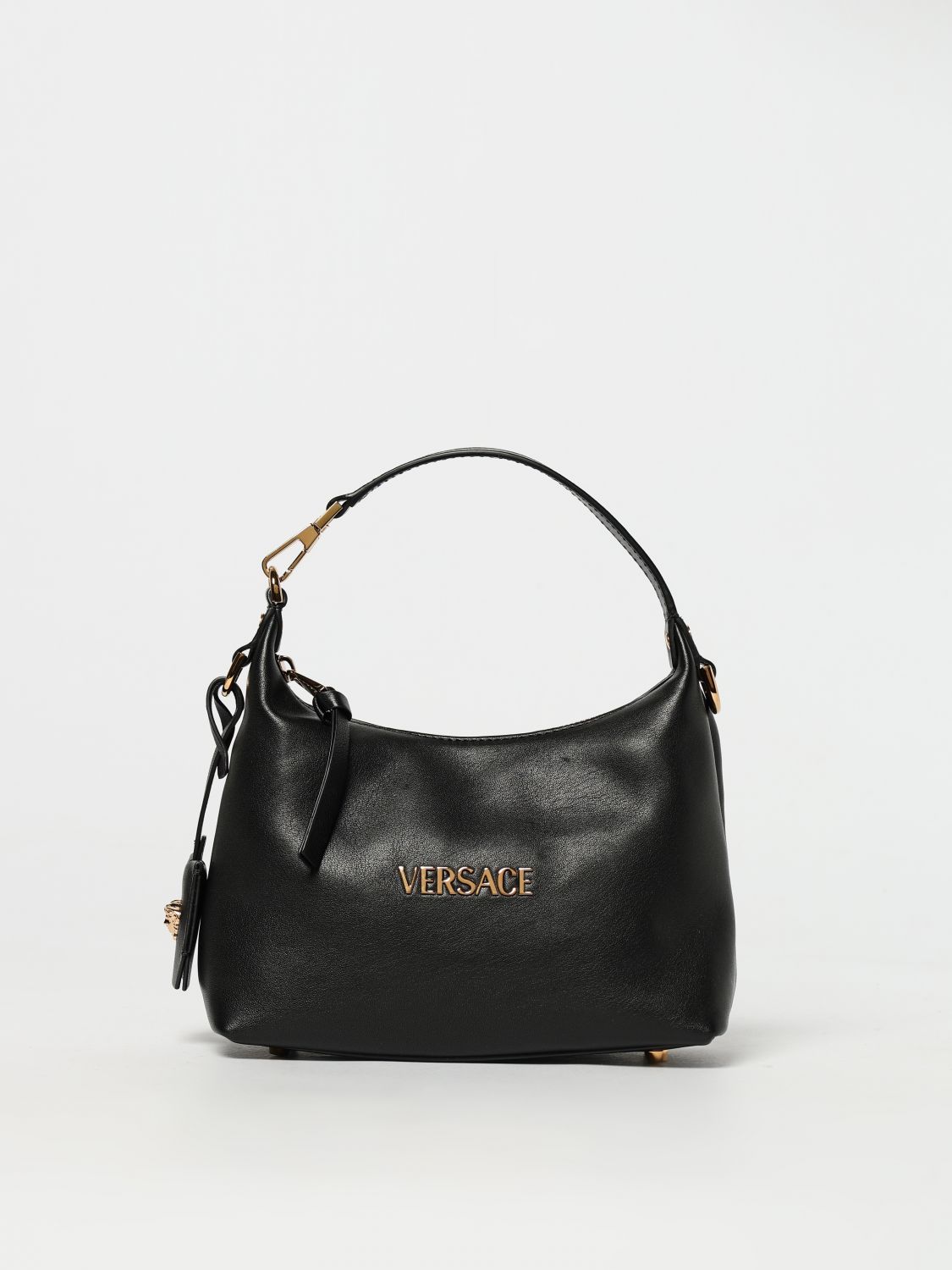 Leather tote bag - Yellow