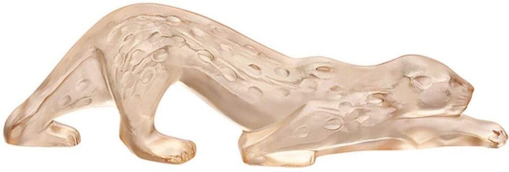 Zeila Panther Large Gold Luster Sculpture