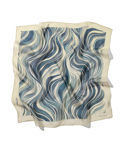 CRESELLE CHIFFON SILK SCARF_3COLOR