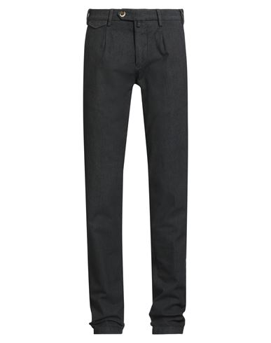 Man Pants Charcoal Size 28 Cotton, Elastic fibres