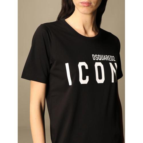 Icon print T-shirt dress